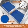 AMERLIFE Stainless Steel Dog Washing Station with Steps, Faucet, Sprayer, Soap Box (Right) - 4 of 4