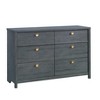Dover Edge 6 Drawer Dresser - Sauder - 2 of 4