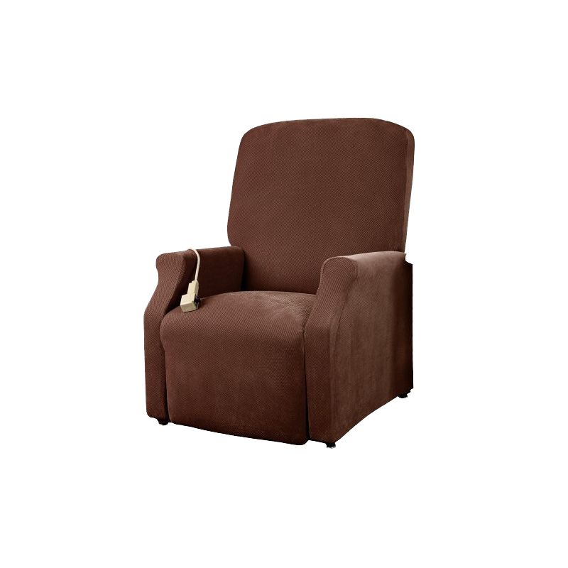 Stretch Pique Lift Recliner Slipcover - Sure Fit, 1 of 6