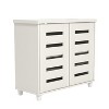 Galano 27.3 in. H x 30.7 in. W Wood Shoe Storage Cabinet (Effortless Assembly & Stylish Storage Solution) - 3 of 4