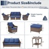 Buenhomino Outdoor Wicker Patio Set – Stylish, Durable & Comfortable - 3 of 4