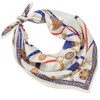 Alilang 100% Mulberry Silk Small Square Scarf Lightweight Head Scarf Neckerchief for Women 20.87 x 20.87 inches - 2 of 4