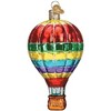 Old World Christmas Blown Glass Ornament for Christmas Tree, Vibrant Hot Air Balloon - 3 of 4