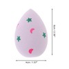 Unique Bargains Star Moon Face Makeup Sponge 1 Pc - 2 of 4
