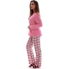 Just Love Womens Ultra-Soft Pajama Pant Set with Matching Socks - 3 Piece Micro Fleece PJ Set - 2 of 4