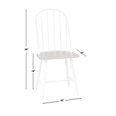 Espresso Windsor Metal & Wood Slat Side Chair Set