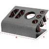 Saloniture Tabletop Hair Iron and Blow Dryer Holder - Salon Appliance Stand, Black - 3 of 3