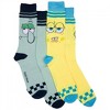 Adult SpongeBob and Squidward 2-Pair Pack of Casual Crew Socks - 2 of 4