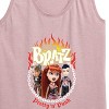 Women's - Bratz - Punk Rock Dolls Pretty in Punk Graphic Racerback Tank - 2 of 4
