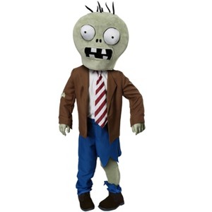 HalloweenCostumes.com Plants Vs Zombies Zombie Toddler Costume. - 1 of 3