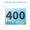 Unique Bargains Tearproof Sports Game Basketball Running Bib Competitor Numbers - 3 of 4
