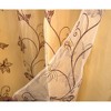 Pia Embroidered Panel With Double Valance - RT Designers Collection - 3 of 4