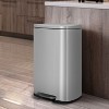BestMassage Trash Can 13 Gallon/50L Stainless Steel Garbage Can with Removable Inner Bucket Slow-Close Lid and Odor-Proof Bin - 2 of 4
