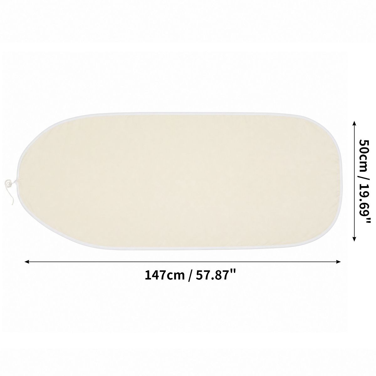 Unique Bargains Solid Color Durable Ironing Board Cover 1 Pc - thumbnail 4