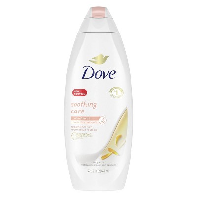 Dove Beauty Soothing Care Nourishing and Hydrating Body Wash Soap for Sensitive Skin - 22 fl oz