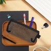 Unique Bargains Mesh Pencil Case Large Capacity for Office Organizer - 2 of 4