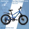 Gulches Kids Bike for 5-10 Years (4'-4'7" Rider), 20"×2.125" Tires, 7-Speed Drivetrain, Sturdy Steel Frame, 85% Pre-Assembled - 3 of 4