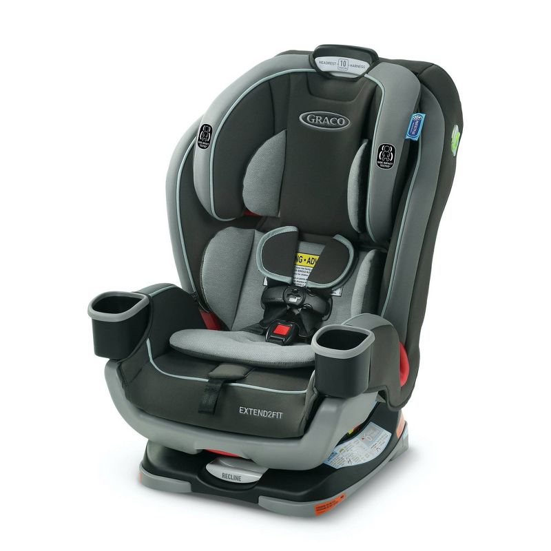 Graco Extend2Fit 3-in-1 Convertible Car Seat, 1 of 11