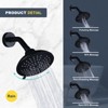 WOWOW Single-Handle 5-Spary Settings Round Shower Faucet with Tub Spout (Valve Included) - 2 of 4