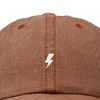 Dalix Lil Bolt Embroidered Cotton Summer Outdoor Baseball Cap Dad Hat Mens - 2 of 4