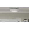 Roscoe 2-Light Textured White Flush Mount Light - 3 of 4