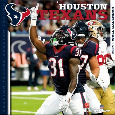 Nfl Houston Texans Logo Series 31.5 X 12 Desk Pad : Target