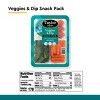Taylor Farms Veggie & Dip Snack Tray - 7oz - 3 of 3