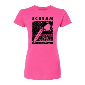 Women's - Scream - Knife Fitted Graphic T-Shirt - 1 of 3