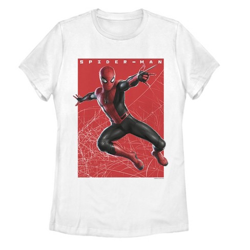 Womens spiderman store t shirt