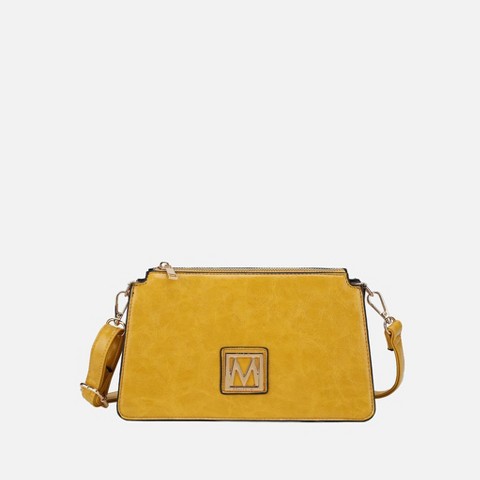 MKF Collection Domitila Vegan Leather Women’s Shoulder Bag by Mia K - Yellow