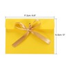 Unique Bargains 6.8 x 5-inch Invitation Envelopes with Ribbon Greeting Card Envelope for Business Wedding - 2 of 4