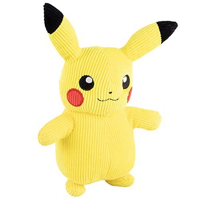 Pokémon 8" Corduroy Pikachu Plush Stuffed Animal Toy - Limited Edition - Officially Licensed - Great Gift for Kids