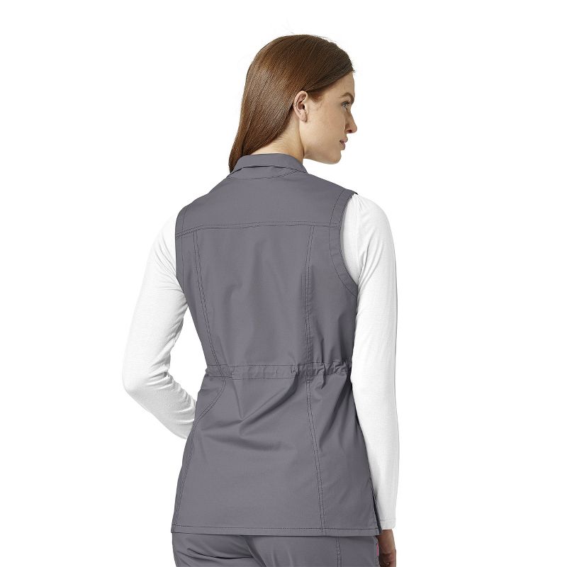 Wink WonderFLEX Women's Utility Zip Fashion Vest, 2 of 4