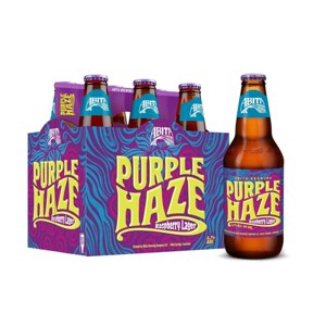 Abita Purple Haze Raspberry Lager Beer - 6pk/12 fl oz Bottles - 1 of 4