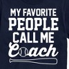 Men's - Instant Message - My Favorite People Call Me Coach Short Sleeve Graphic T-Shirt - 2 of 4
