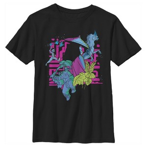 Boy's Raya and the Last Dragon Colorful Characters in Action T-Shirt - 1 of 4