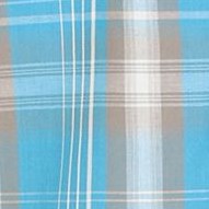 1096 - teal / brown / white