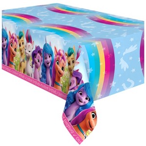 Treasures Gifted My Little Pony Plastic Table Cover - My Little Pony Party Supplies - 1 Pack - 1 of 1