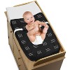 Sweet Jojo Designs Boy or Girl Gender Neutral Unisex Changing Pad Cover Boho Hatch Black and White - 2 of 4