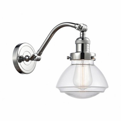 Olean - 1 Light Wall Sconce In Industrial Style-12.25 Inches Tall and 6.75 Inches Wide