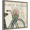Amanti Art Paris Ride I (bicycle) by Pela Studio Canvas Wall Art Print Framed 16-in. x 16-in. - 2 of 4