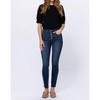 Women's High Rise Button Fly Jeans - Judy Blue - 4 of 4
