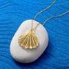 Ross-Simons Italian 14kt Yellow Gold Scallop Seashell Necklace - 3 of 4