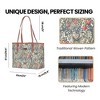 Signare USA William Morris Golden Lily Shoulder Tote Bag - 3 of 4
