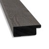 42" x 31" Rustic Plank Narrow Wall Mirror: Amanti Art, Modern Rectangle Decor with Mounting Hardware - 2 of 4