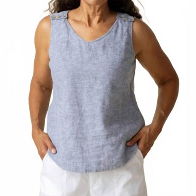 Women's Linen Freshen Up Tank Top - habitat