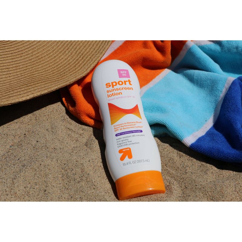 Sport Sunscreen Lotion - SPF 30 - 10.4 fl oz - up &#38; up&#8482;, 5 of 8