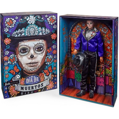 Barbie 13&#39;&#39; Signature 2023 Dia De Muertos Ken Collector Doll