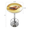 Dodge Bar Table with Footrest by Trademark Gameroom - 2 of 4