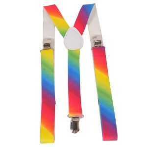 Dress Up America Rainbow Suspenders - 1 of 1